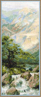 Набор для вышивания 1543 Горная река