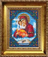 Набор для вышивания бисером Икона Божьей Матери Почаевская