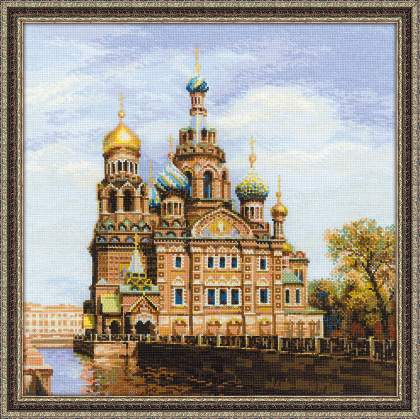 Набор для вышивания 1548 Санкт-Петербург. Храм Спаса-на-крови